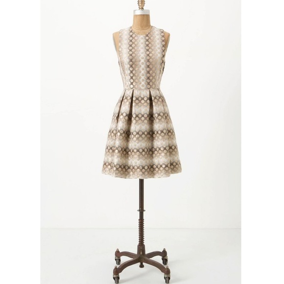 Anthropologie Dresses & Skirts - Anthropologie Hunter Dixon Dot Jacquard Dress Sz 2
